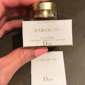 NWOT Dior L’Oréal De Vie La Creme travel size